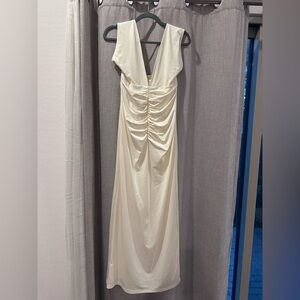 Peppermayo Whisked Away Halterneck Maxi Dress - Canary